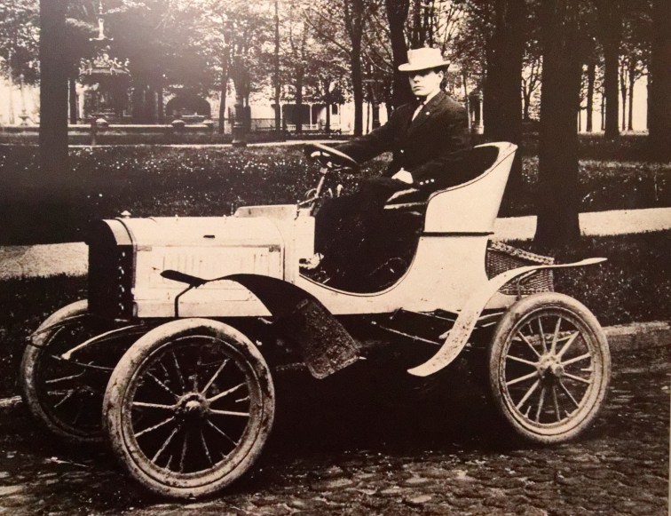 An early Mitchell on the streets of Racine.