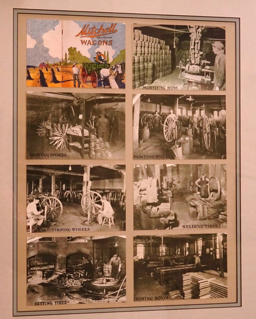 Photos inside the Mitchell Wagon Plant